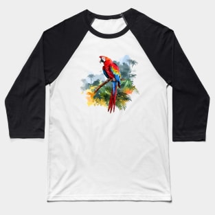 Macaw Lover Baseball T-Shirt